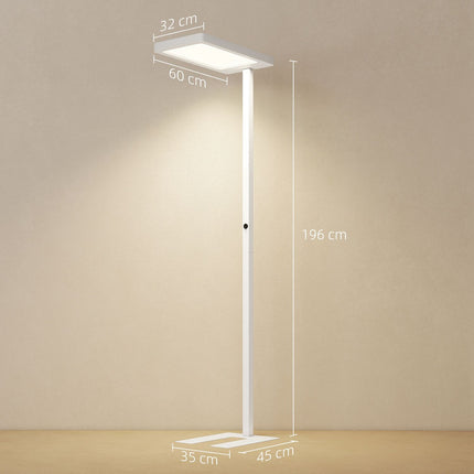 LED stojací lampa, nastavitelný jas, dálkové ovládání