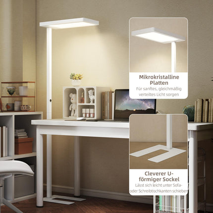 LED stojací lampa, nastavitelný jas, dálkové ovládání
