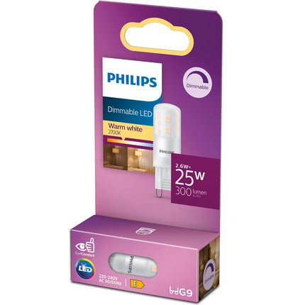 LED G9 kapsle 25W stmívatelná 345lm