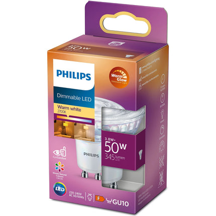 LED GU10 50W + E27 60W stmívatelná WarmGlow sada