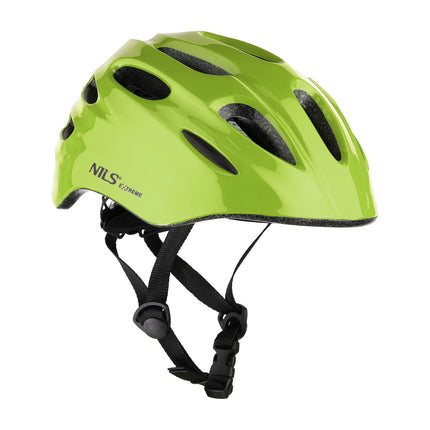 LED helma, zelená, velikost S (51-58 cm)