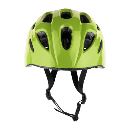 LED helma, zelená, velikost S (51-58 cm)