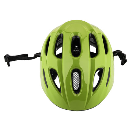 LED helma, zelená, velikost S (51-58 cm)