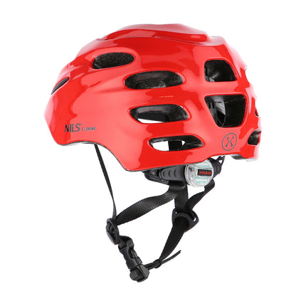 LED helma, červená, XXS (48-54 cm)