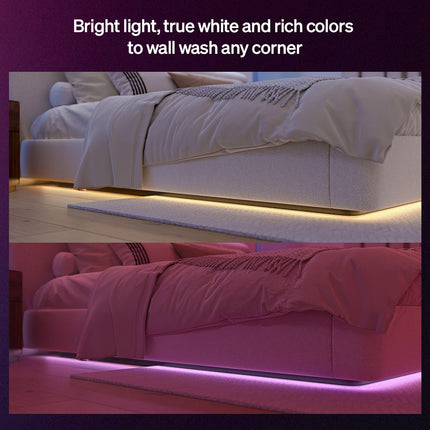 LED světelný pás, bílá a barevný přechod, délka 3m