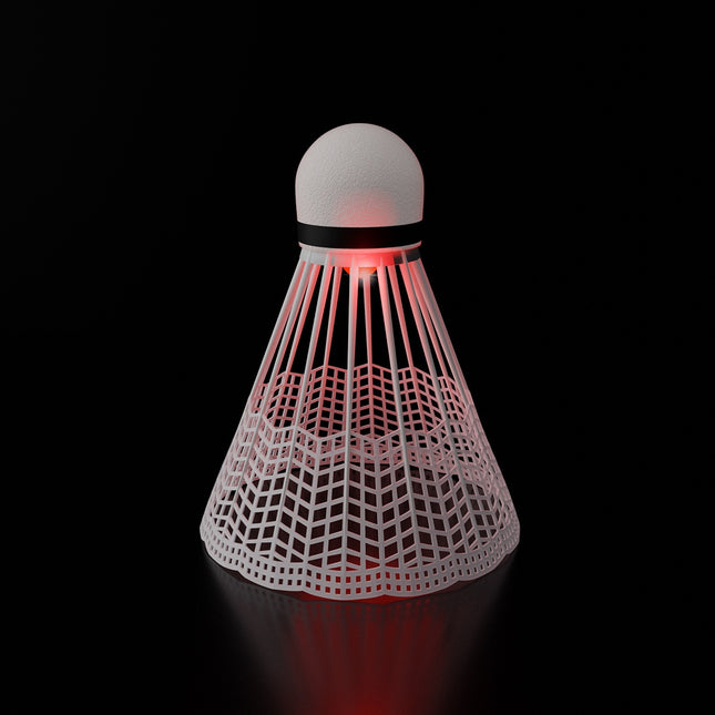 LED nylonové badmintonové košíčky, 3 ks