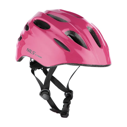 LED helma růžová, velikost XS (43-51 cm)