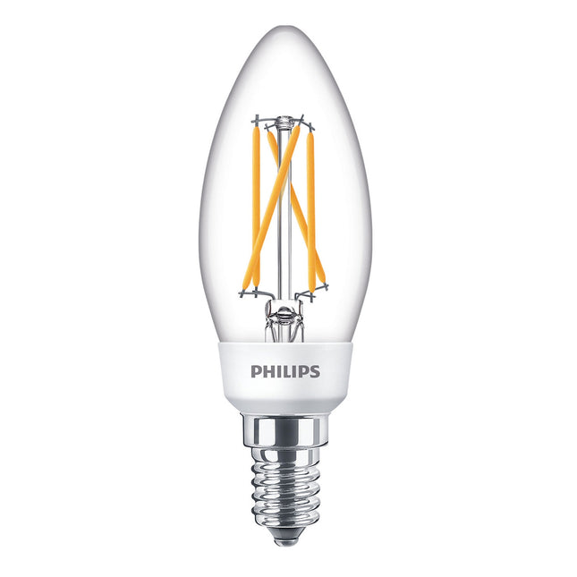 LED žárovka SceneSwitch E14 P45 Crown 40-18-9W čirá
