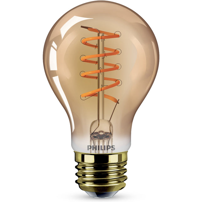 LED žárovka SceneSwitch E27 A60 7-3,8-1W (50W) deco spirála