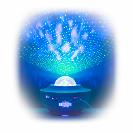 LED hvězdný projektor a laser s reproduktorem Sedlay InnovaGoods