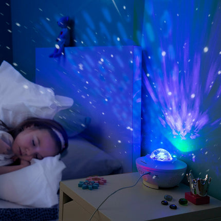 LED hvězdný projektor a laser s reproduktorem Sedlay InnovaGoods