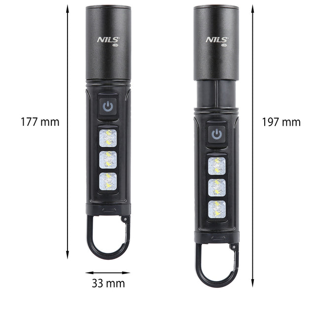 LED Torch 800 Lumens, Compact, Portable
