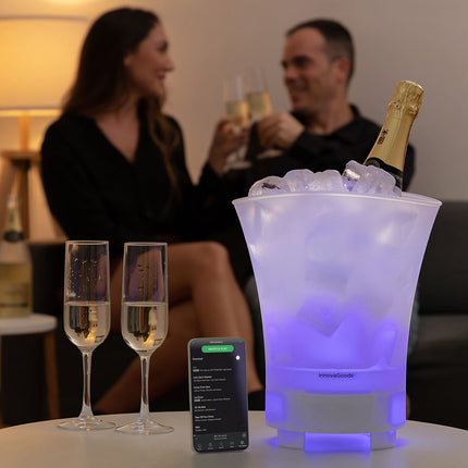 LED kbelík s nabíjecím reproduktorem Sonice InnovaGoods