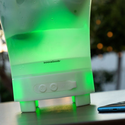 LED kbelík s nabíjecím reproduktorem Sonice InnovaGoods