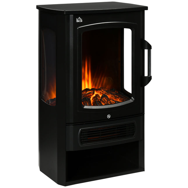 LED electric stove heater with Flame effect, 2 heat levels