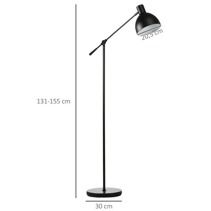 LED stojací lampa s nastavitelným stojanem a stmívatelným světlem
