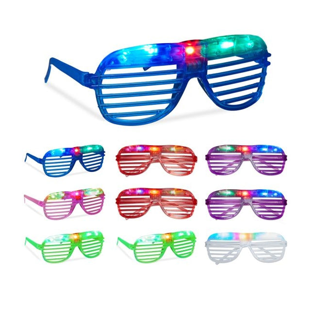 LED brýle - sada 10 ks