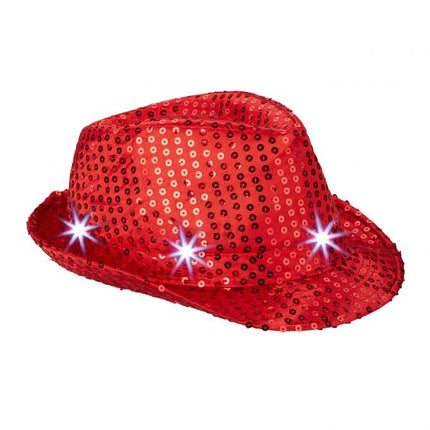 LED čepice s flitry