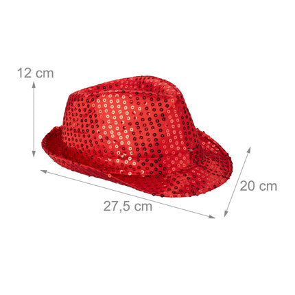 LED čepice s flitry