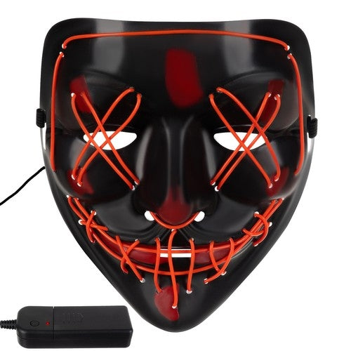 LED svítící maska