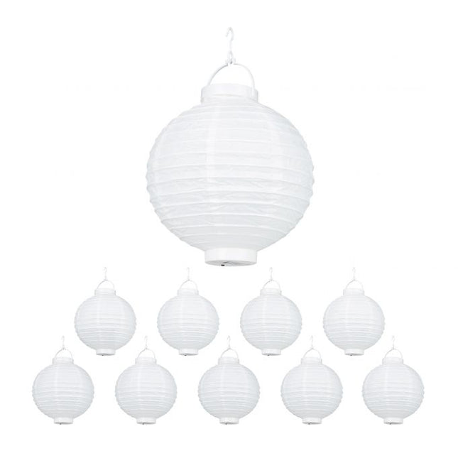 LED lucerny bílé 10 ks