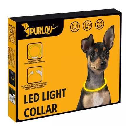 LED obojek s nastavitelným světlem Purlov 21631