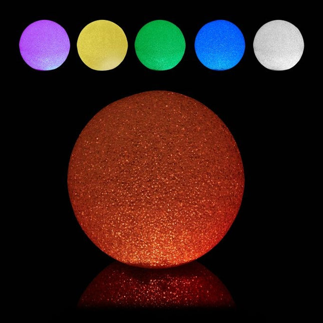 LED světelná koule se změnou barvy 20 cm