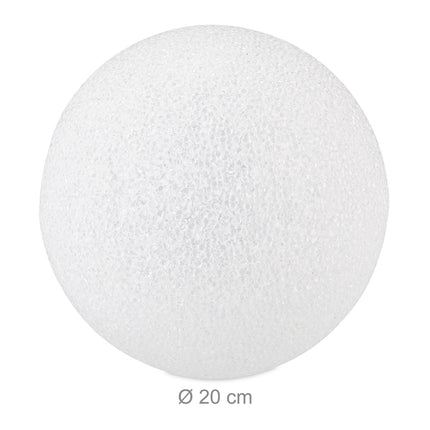 LED světelná koule se změnou barvy 20 cm