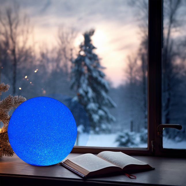 LED světelná koule se změnou barvy 25 cm