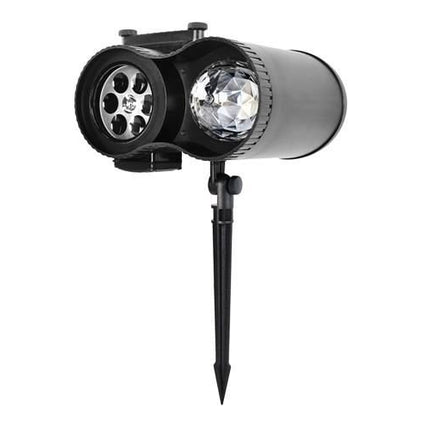 LED projektor na sváteční dům, vlny + 12 slajdů