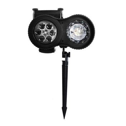 LED projektor na sváteční dům, vlny + 12 slajdů