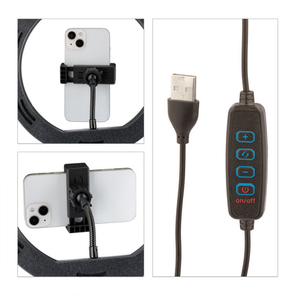 LED kruhové světlo se stativem