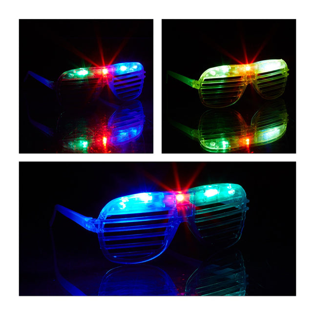 LED žaluziové brýle