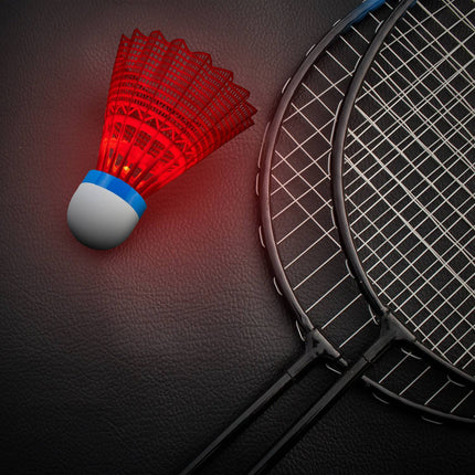 LED badmintonové košíčky, sada 12 ks
