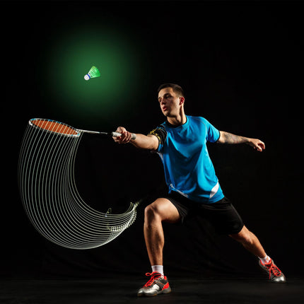 LED badmintonové košíčky, sada 12 ks