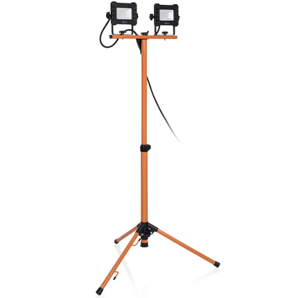 LED pracovní lampa se stativem 2 x 10W