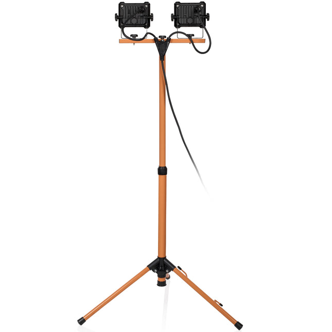 LED pracovní lampa se stativem 2 x 10W