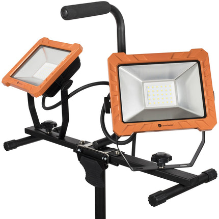 LED pracovní lampa se stativem 2 x 30W