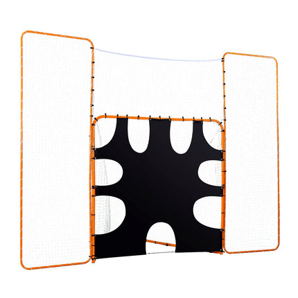 Lacrosse Goal 12x9 Ft, 3-In-1 Backstop and Target