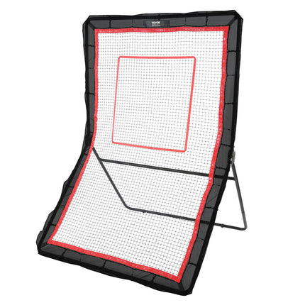 Lacrosse Rebounder Net 5x7 Ft, Adjustable Angle Target