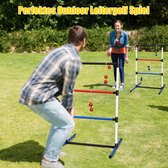 Sada Ladder golf pro vnitřní i venkovní hru se 6 míčky