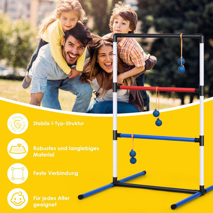 Sada Ladder golf pro vnitřní i venkovní hru se 6 míčky