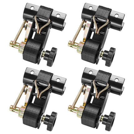 Ladder Rack Ratchet Straps 4-Pack, 7.4 Ft, 500 Lb