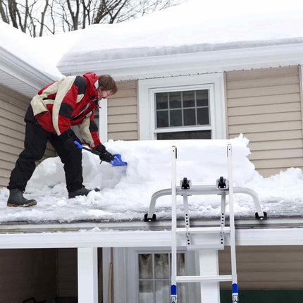 Ladder Stabilizer, 2-in-1 Roof Hook Standoff, 330 lb