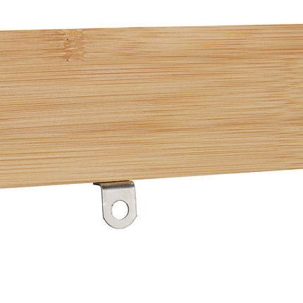 Žebříkový regál, bambus, 5 polic