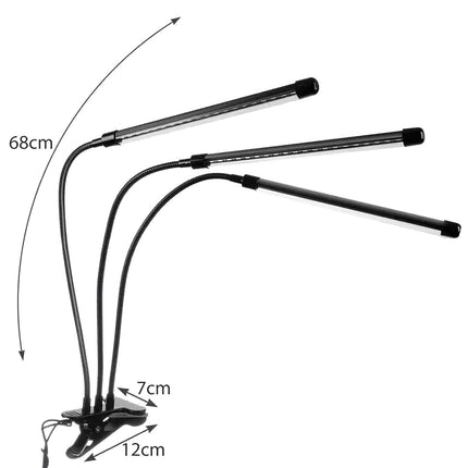 Lampa 20 LED 3 ks pro růst rostlin Gardlov 19242