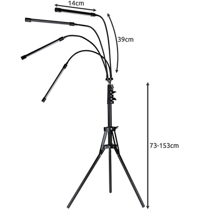 Lampa 20 LED 4 ks pro růst rostlin Gardlov 19388