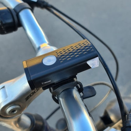 LED cyklosvětlo USB + zadní světlo 23679