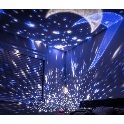 Lampa s bateriovým projektorem růžová 22192