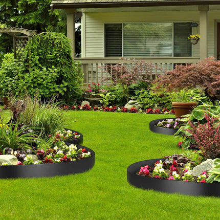 Landscape Edging, 150 Ft x 10 In, Flexible HDPE Border